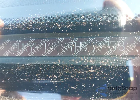 2007 Honda Pilot Ex from USA, damaged, VIN 2HKYF18487H533953